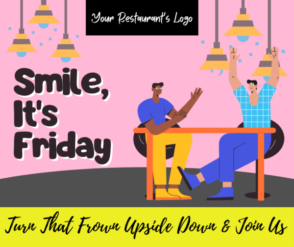 Awesome Social Media Post - Smile Its Friday